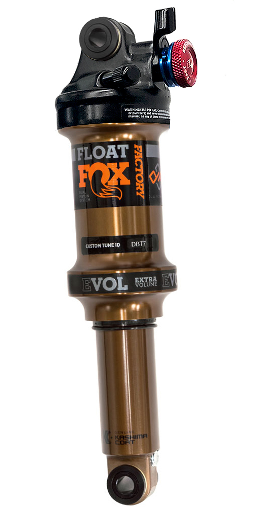 Fox CTD 165mm リアサスペンション リアショック リモート - 自転車